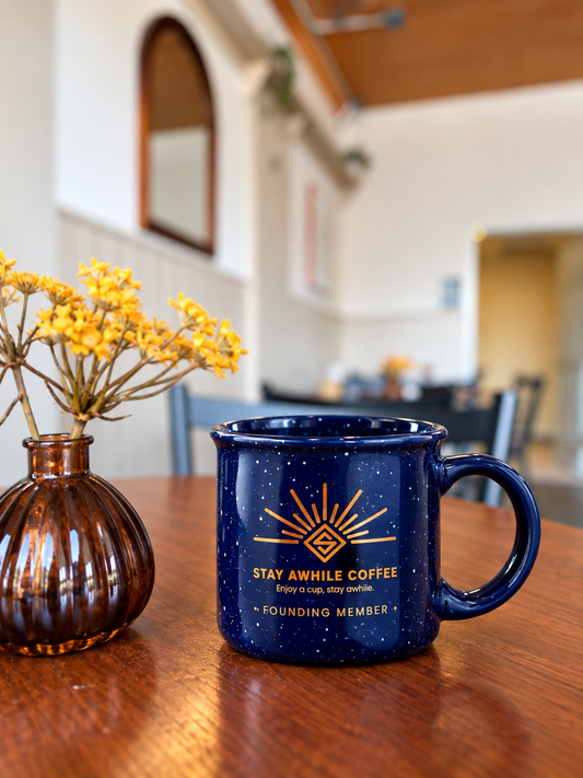 Stay Awhile Coffee — Founding 100 Mug Club